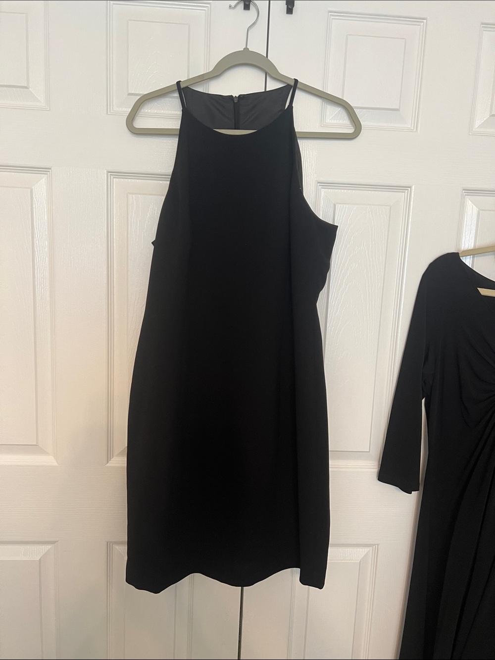 Calvin Klein Black Halter Mini Dress
